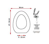 SEDILE COPRIWATER COMPATIBILE VAVID BELLE ARTI BIANCO