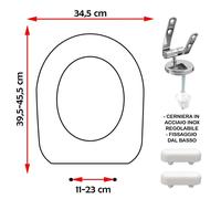 SEDILE COPRIWATER COMPATIBILE VENUS FEDRA BIANCO
