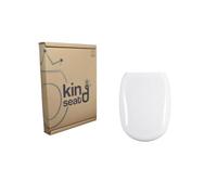 Sedile Copriwater in Termoindurente, 100% Made in Italy, Bianco