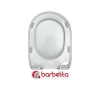 SEDILE COPRIWATER TERMOINDURENTE COMPATIBILE GALASSIA M2 PER VASO 50 BIANCO