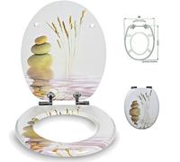 SEDILE COPRIWATER UNIVERSALE PER BAGNO COPRI WC WATER IN LEGNO 18" Mod. 52899