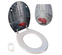 SEDILE COPRIWATER UNIVERSALE PER BAGNO COPRI WC WATER IN LEGNO 18" Mod. 52996