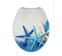 Sedile copriwater universale per bagno copri wc water in legno 19" mod. 69006