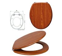 SEDILE COPRIWATER UNIVERSALE PER BAGNO COPRI WC WATER IN LEGNO MDF 18" 52987A