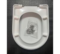 SEDILE COPRIWATER WC - GLOBO Mod. MISURA TERMOINDURENTE CERN. INOX ITALY