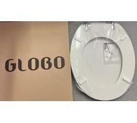 SEDILE COPRIWATER WC - GLOBO Mod. PRIMA RESINA POLIESTERE LEGNO ORIGINALE ITALY
