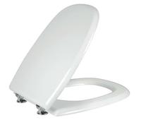 Sedile Copriwater Wc in legno MDF bianco per copri water Pozzi Ginori Square