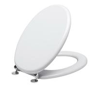 Sedile Copriwater Wc in legno MDF bianco per Ideal Standard mod. Ellisse