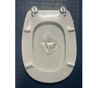 SEDILE COPRIWATER WC - POZZI GINORI Mod. EASY RESINA POLIESTERE LEGNO ITALY
