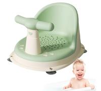 Sedile da bagno per bambini antiscivolo, sedia da bagno per bambini per vasca da bagno Sgabello da doccia Sedie per vasca da bagno seduti | Sedie da bagno leggere surround per bambini 6-18 mesi
