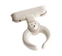 Sedile da bagno per bambini montato a parete Supporto per doccia regolabile Design antiscivolo per 6-36 mesi Design facile da pulire Supporto pieghevole per bagnetto per bambini