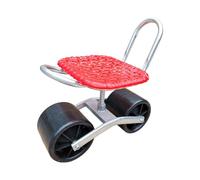 Sedile Da Giardino Con Ruote - 1 Sgabello Con Ruote Per Carrello Da Giardino Con Ruote | Sedile Da Giardinaggio Girevole A 360° | Sedili Da Giardinaggio Stabili Per Anziani, Cuscinetto Sua