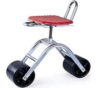 Sedile da Lavoro da Giardino con Ruote, Sgabello da Giardinaggio Che Fa Risparmiare Lavoro per Diserbare, Scooter da Giardino per Piantare(lialunA1-2)