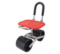 Sedile da Lavoro da Giardino con Ruote, Sgabello da Giardinaggio Risparmia Lavoro per Diserbare e Piantare, Sedia da Giardino per Esterni, Patio e Cortile, Scooter da Giardino