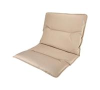 Sedile da stadio Cuscino portatile Cuscino for sedia con supporto for la schiena Gradinata pieghevole con schienale Poliestere compatto leggero(Khaki,87x52cm)