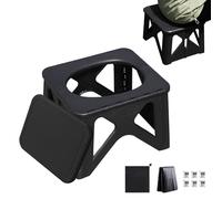 Sedile da toilette da campeggio - sedia da bagno esterno collapdibile | Sgabelli portatili per adulti | Attrezzatura essenziale per la per viaggio escursionistica Fishing RV Beach Picnic Van Van