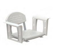 SEDILE DA VASCA CON SCHIENALE MISURA - PORT. KG 41x42x22 - 165