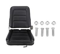 Sedile del Carrello Elevatore di Cuscino Ergonomico, Sedile in Pelle PU Traspirante Massimo, Mietitrice, Trattore, Attrezzature Agricole, Sedile per il Servizio Pesante, Piastre