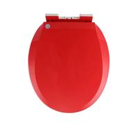 Sedile del gabinetto colorato round 360 * 410mm, sedile del toilette ravvicinato lento, servizi igienici rotondi e standard, cerniere a rilascio rapido per facile installazione pulita e facile, mai