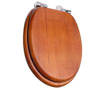 Sedile del gabinetto sedili da toilette allungati morbidi coperchio silenzioso silenzioso con cardini a rilascio rapido copri da toilette non slamming/