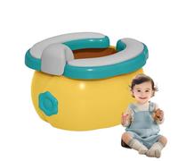 Sedile del toilette pieghevole, sedile vasino da viaggio,Bambini portatili sedile vasino forma di zucca leggera | Sedia da bagno di allenamento pieghevole per 2-6 forniture per bambini in campeggio no