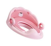 Sedile del Water per Ragazzo Ragazza con Design Leone Rosa Regolabile
