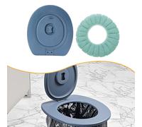 Sedile del WC a secchio, sedile del WC da campeggio spesso per escursioni di