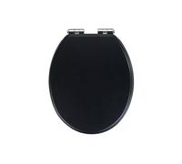 Sedile Della Toilette Richiudibile Cuero Nero