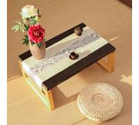 Sedile di Buddha rialzato, tavolo per l'offerta di Portable Little Shrine Table - Small Altar Desk for Spiritual Practices, Sturdy Floor Table for Sitting, Ideal for Tatami, Bedroom, and Tea Room(70*4