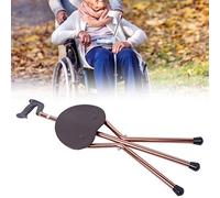 Sedile di Canna, Bastoncini Passeggio per Anziani Bilanciarsi Sedia di Canna Pieghevole Pieghevole Ripiegante all'aperto Retrattile Retrattile Anziani Non Slip Sgabelli Sedia