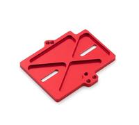 Sedile di fissaggio ESC in lega di alluminio compatibile con Hobbywing MAX10 2S 3S RC parti di aggiornamento per TRAXXAS MINI MAXX Monster Truck RC Car (rosso)