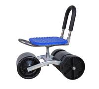 Sedile di giardinaggio pieghevole - Workset giardino esterno, sgabello ad altezza regolabile | La forte struttura a rotolamento liscia offre comfort affidabile e pratico strumento durevole ideale per