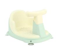 Sedile di Supporto per Bagnetto, Maniglia Pieghevole Regolabile Staccabile Sedile da Bagno Stabile Supporto per la Schiena in Plastica Pulsante 'acqua per Esterni per i più