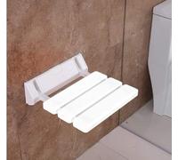 Sedile doccia a parete pieghevole sgabello doccia pieghevole peso massimo 130 kg Sgabello da doccia pieghevole da parete per anziani, disabili, donne in gravidanza, 33x32x5 cm