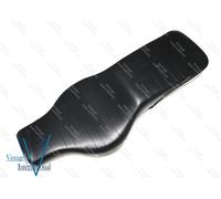 Sedile doppio nero con fodera dorata per Royal Enfield Classic 350 500 nuovo