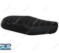 Sedile doppio Touring Deluxe nero per Royal Enfield Interceptor 650 e GT 650c...