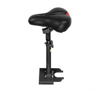 Sedile ergonomico pieghevole per scooter elettrico Xiaomi Pro Pro2 realizzato in lega di alluminio con sistema di smorzamento delle vibrazioni Design portatile di colore nero per un maggiore comfort