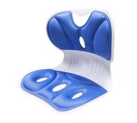 Sedile Ergonomico Schienale Lombare, Sedia Correttore Posturale, Supporto Ergonomico in Schiuma e Plastica PP, Portatile, Confortevole e Allevia il Mal di Schiena. Ideale per Ufficio, Casa e Viaggi.
