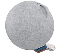 Sedile ergonomico svizzero per ufficio e casa gravidanza, regalo di compleanno per ragazzi o ragazze, grigio chiaro, 65 cm, migliora la postura e la muscolatura del tronco