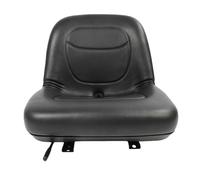 Sedile generale per carrello elevatore con guida di scorrimento Microinterruttore Supporto per la schiena Design ergonomico per trattore tosaerba Comodo e resistente pelle in PVC