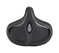 Sedile In Bicicletta Di Grandi Dimensioni | Comfort Saddle Width Extra | Shock -Damping Seat Cushion | Sella In Pelle PU Ergonomic 33x30 Cm Con Ventilazione E Recupero Di Energia, Ideale Per I Tour In
