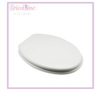 SEDILE IN LEGNO PER WC VASO GLOBO SERIE LEI BIANCO