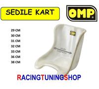 SEDILE KART IN VETRORESINA LARGHEZZA 31 CM FLAT KARTING SEAT WIDTH 31 CM BAQUETE