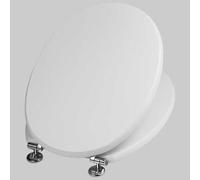 SEDILE MDF LACCATO L118 BIANCO NORMALE Sedile Wc Mdf Laccati