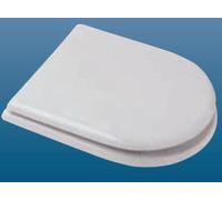 Sedile Non Originale in Legno Rivestito Ideal Standard Ala Colore Bianco