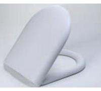 Sedile NON originale in termoindurente con cerniere inox Pozzi Ginori YDRA colore bianco