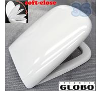 Sedile originale chiusura rallentata per wc GENESIS Ceramica Globo - GE020BI