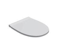 Sedile Originale GLOBO - WC 4ALL Tradizionale Art. MDR19BI; Con Paracolpi Antiscivolo, Coprivaso; Tavoletta tradizionale, Sistema di Fissaggio Rapido per una Facile Installazione.