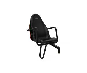 Sedile passeggero Black Edition per go-kart XL BERG Nero