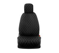 Sedile Pastiglie Adatto A per Dodge Caliber Anno Fab. 2006-2012 Nero/Bianco